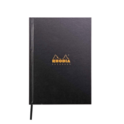 Rhodiactive Hardcover Black Notebook - A5 Ruled 1
