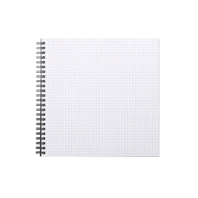 Rhodiactive Reverse Spiral Black Notebook - Squared 2