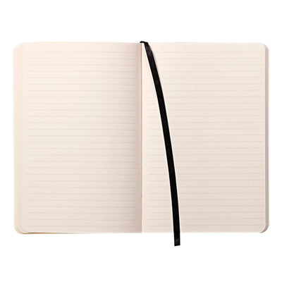 Rhodiarama Hard Cover Beige Notebook - A5 Ruled 2