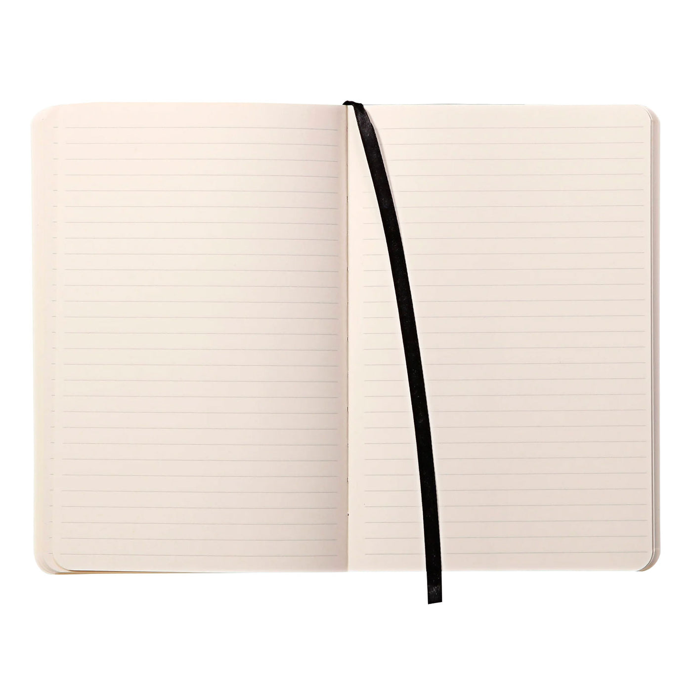 Rhodiarama Hard Cover Black Notebook - A5 Ruled 2