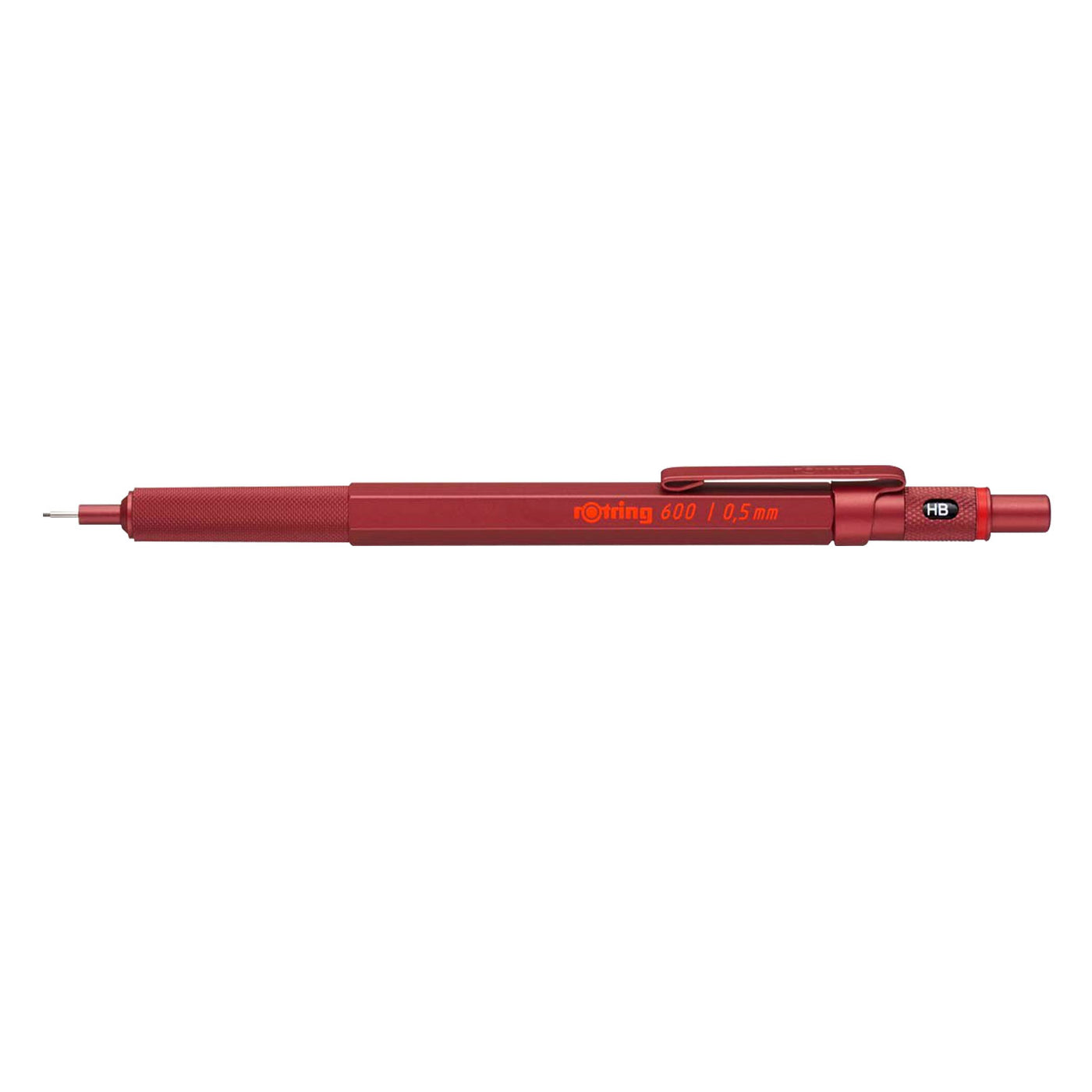 Rotring 600 0.5mm Mechanical Pencil - Red 3