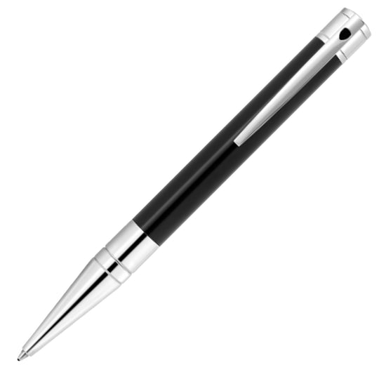 S. T. Dupont D-Initial Ball Pen - Black & Chrome CT