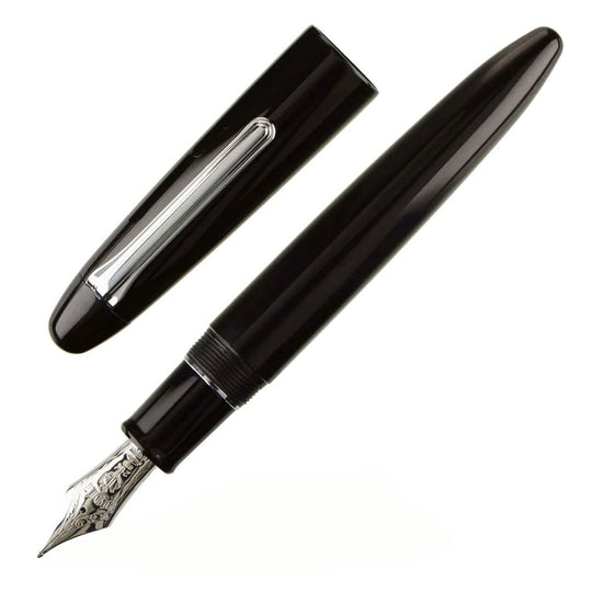 Sailor 1911 King of Pen Ebonite Fountain Pen - Black CT