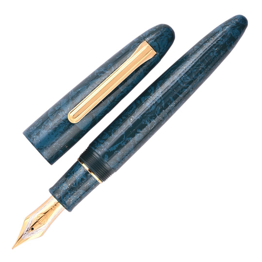 Sailor Iro Miyabi II Rani Peki Fountain Pen - Green GT