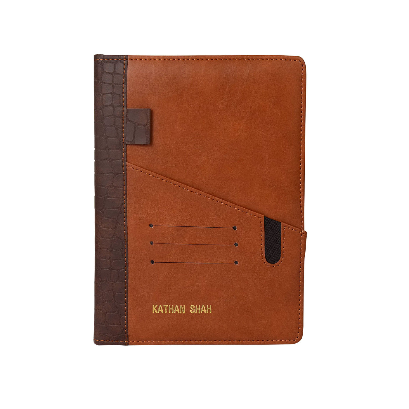 Scholar Apollo Tan Notebook - A5 Ruled 3