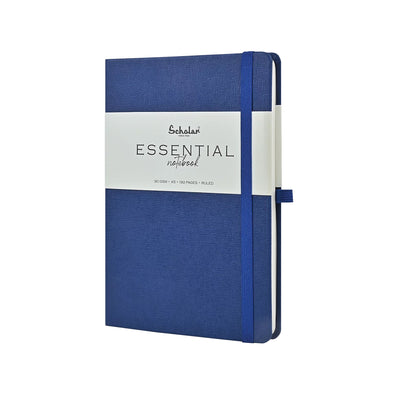Scholar Essential Blue Notebook - A5 Ruled 2