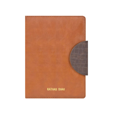 Scholar Orion Tan Notebook - A5 Ruled 4