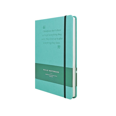 Scholar Philo Seafoam Green Notebook - A5 Ruled 2