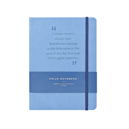 Scholar Philo Tropical Blue Notebook - A5, Ruled
