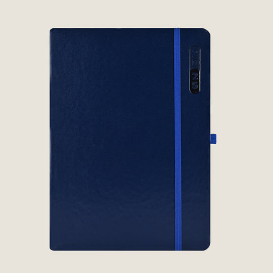 Scholar Essential 2025 B5 Daily Planner - Blue