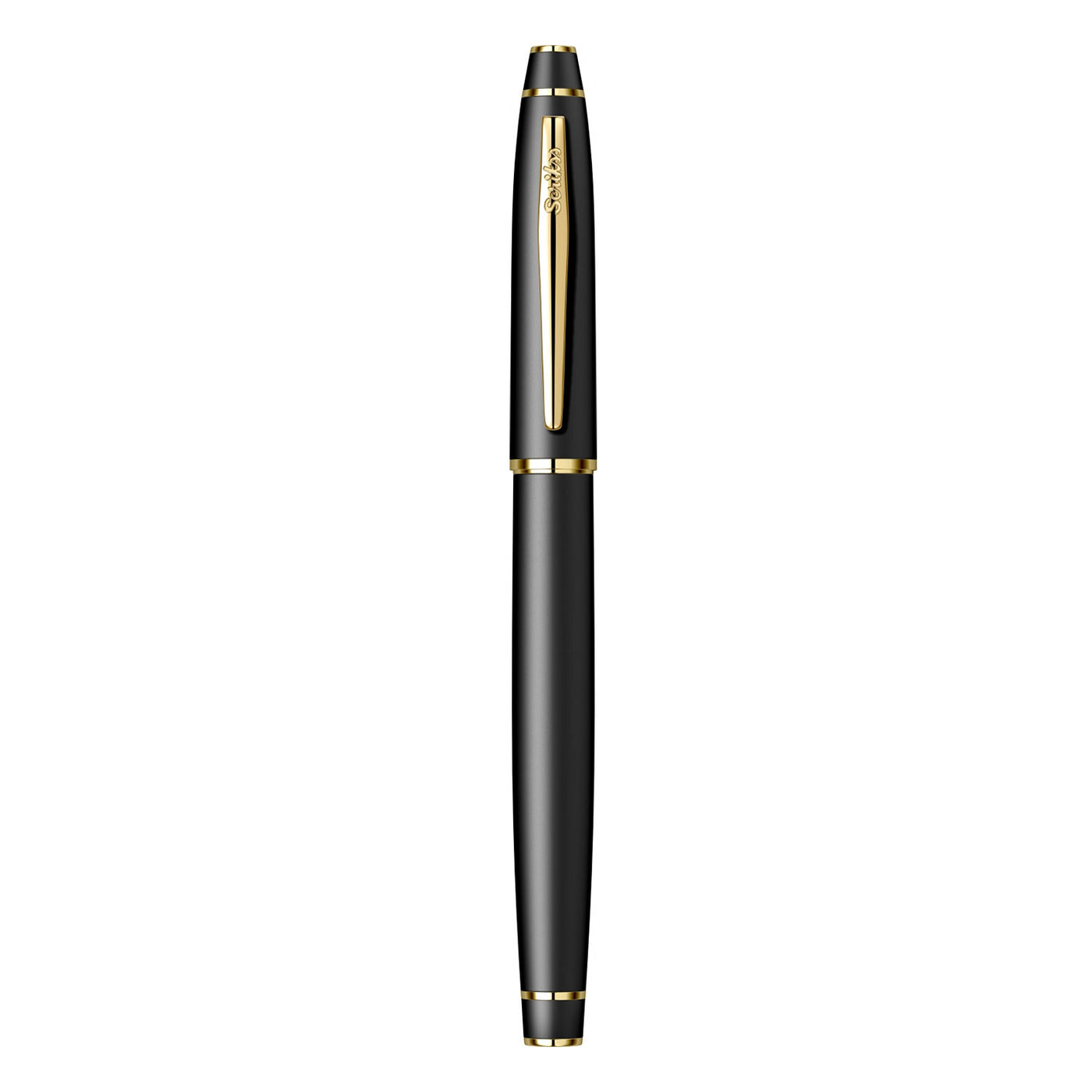 Scrikss Noble 35 Fountain Pen - Matt Black GT 7