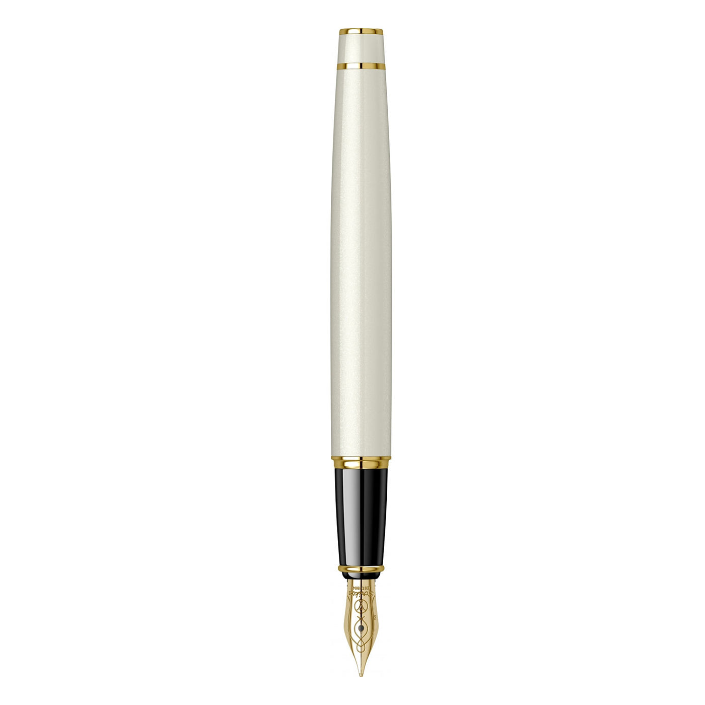 Scrikss Noble 35 Fountain Pen - Pearl White GT 2
