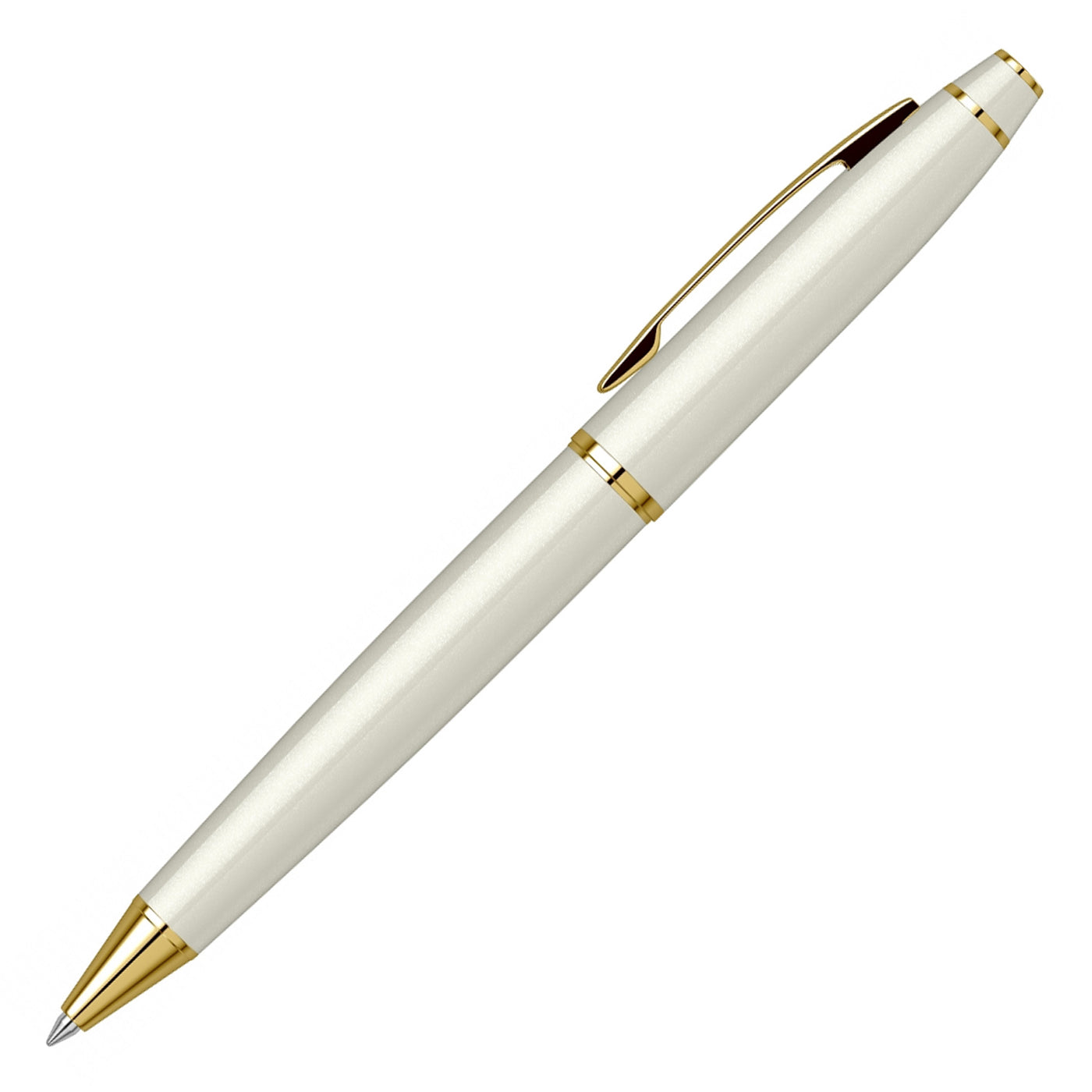 Scrikss Noble 35 Ball Pen - Pearl White GT 6