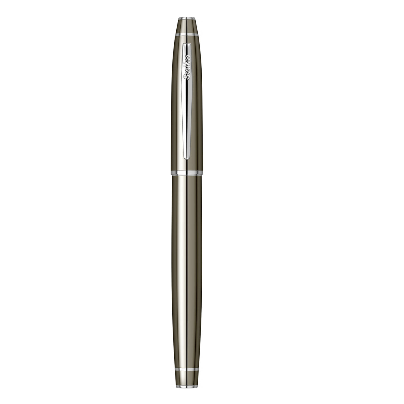Scrikss Noble 35 Roller Ball Pen - Titanium CT 4