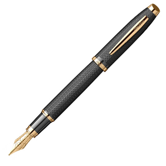 Scrikss Oscar 390 Fountain Pen - Matte Black GT