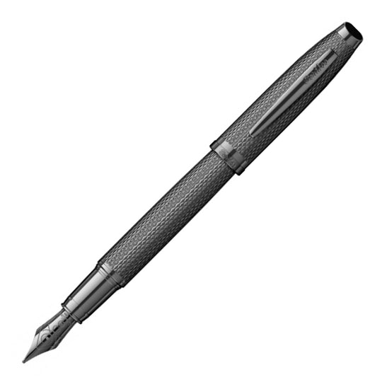 Scrikss Oscar 390 Fountain Pen - Matte Black PVD