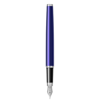 Scrikss Oscar 39 Fountain Pen - Navy Blue CT 4