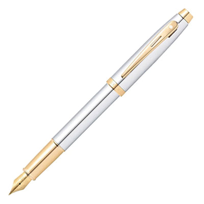 Sheaffer 100 Fountain Pen - Chrome GT 1