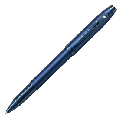 Sheaffer 100 Roller Ball Pen - Satin Blue PVD 6