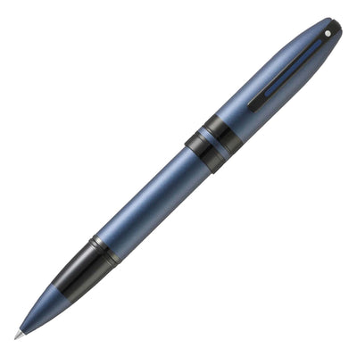 Sheaffer Icon Roller Ball Pen - Metallic Blue PVD 1