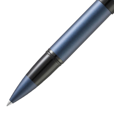 Sheaffer Icon Roller Ball Pen - Metallic Blue PVD 2