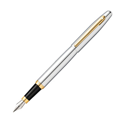 Sheaffer VFM Fountain Pen - Polished Chrome GT 1