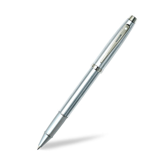 Sheaffer 100 Roller Ball Pen - Brushed Chrome CT