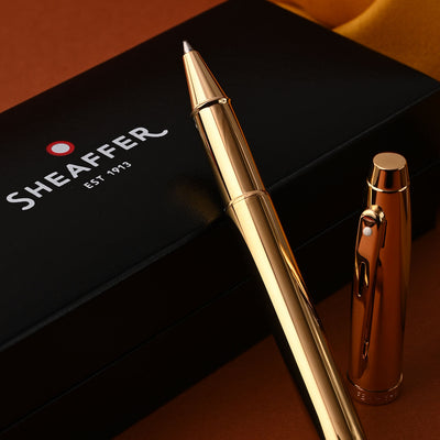 Sheaffer 100 Roller Ball Pen - Gold GT 7