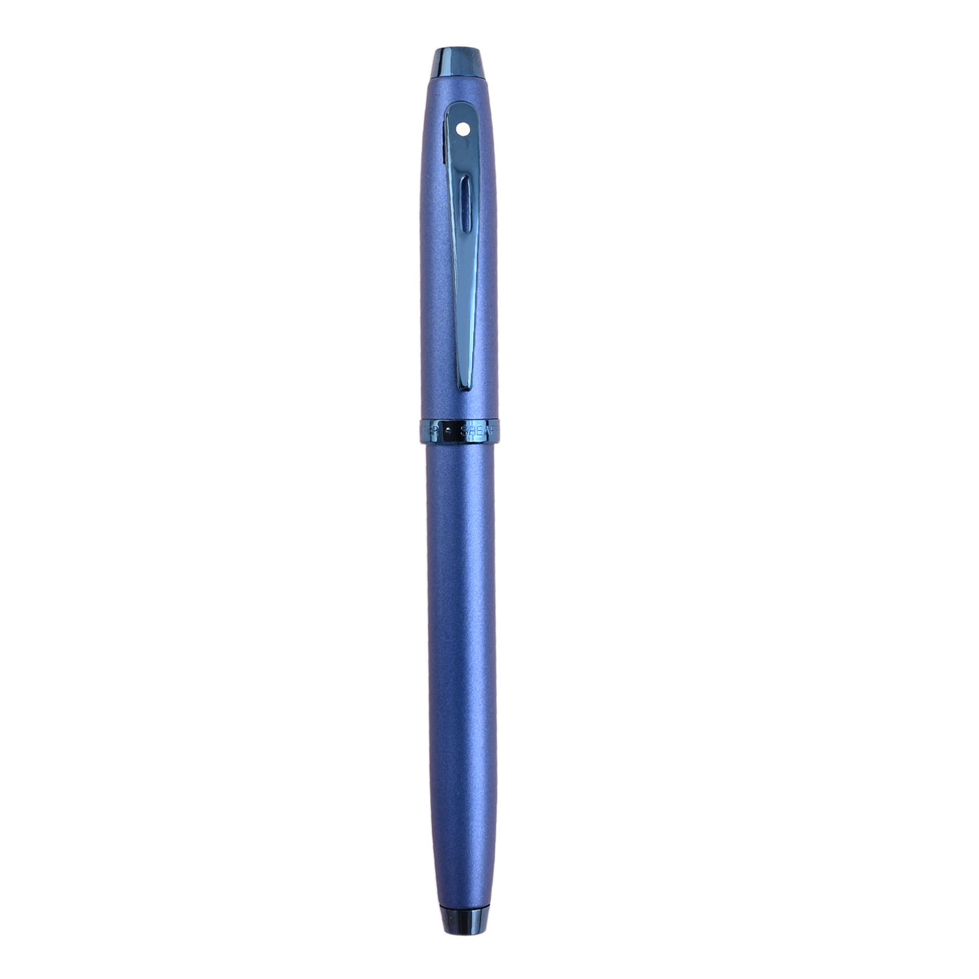 Sheaffer 100 Roller Ball Pen - Satin Blue PVD 5
