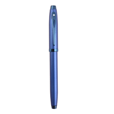 Sheaffer 100 Roller Ball Pen - Satin Blue PVD 5