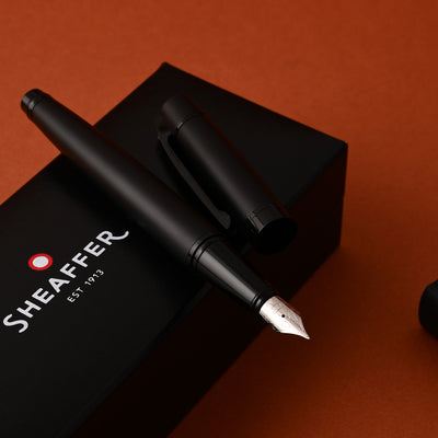 Sheaffer 300 Fountain Pen - Matte Black BT 8