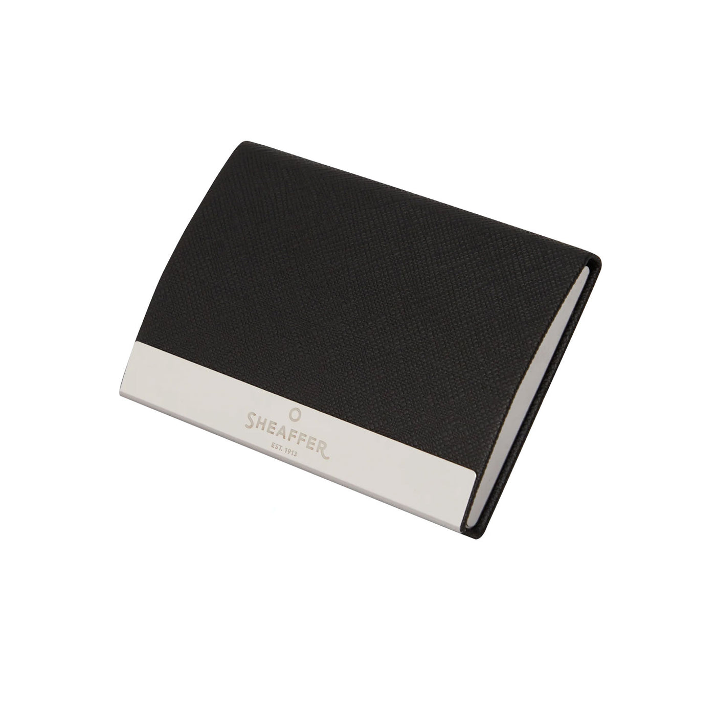 Sheaffer Gift Set - 300 Series Matte Black BT Ball Pen with Business Card Holder 5