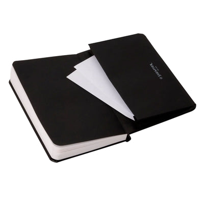 Sheaffer Gift Set - VFM Matte Black Ball Pen with A6 Black Notebook 6