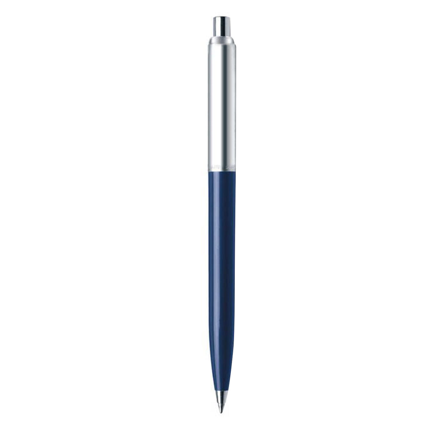 Sheaffer Sentinel Ball Pen - Blue & Brushed Chrome 4