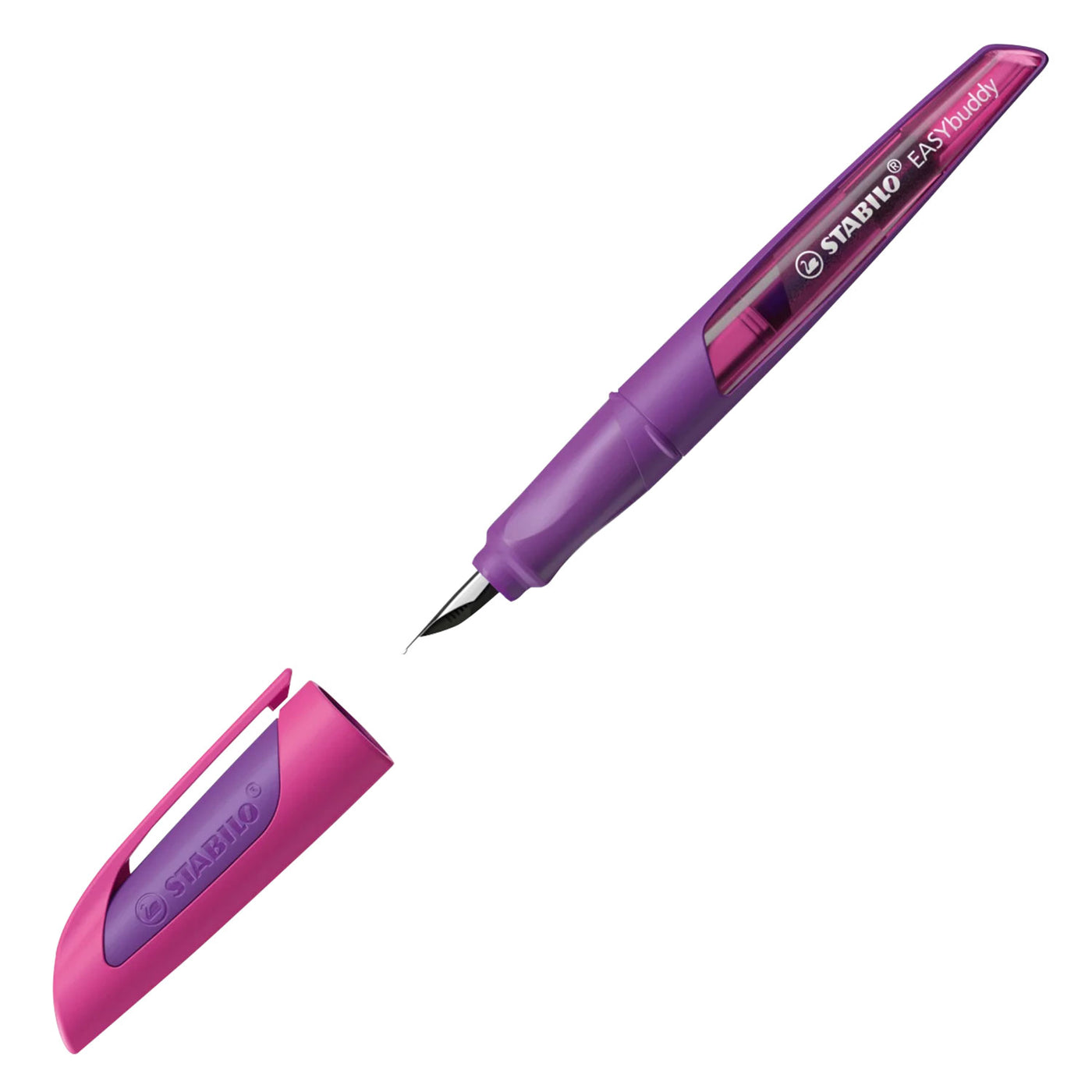 Stabilo Easy Buddy Fountain Pen - Purple & Magenta 3