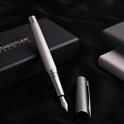 Staedtler Premium Metallum Fountain Pen - Silver CT 8