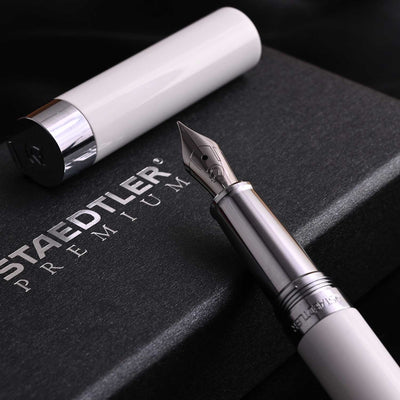 Staedtler Premium Resina Fountain Pen - White CT 8