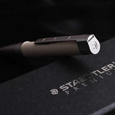 Staedtler Premium Corium Simplex Ball Pen - Beige Leather CT 9