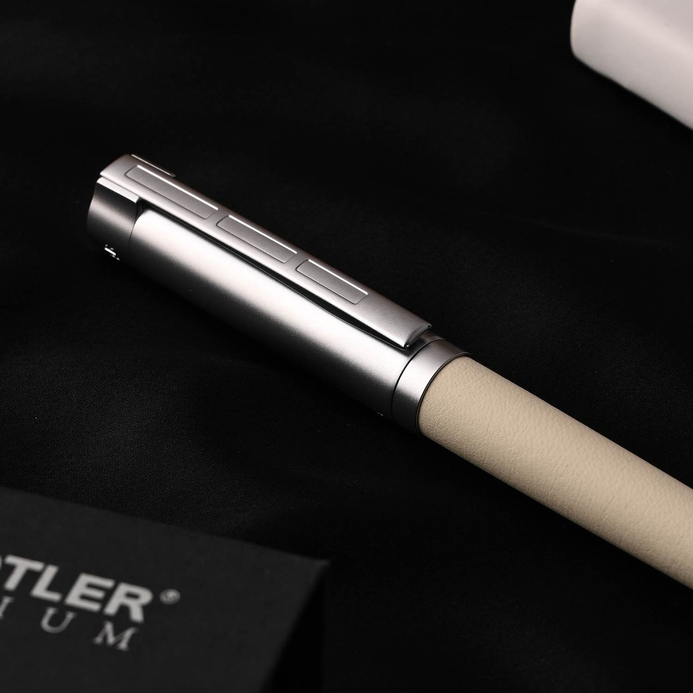 Staedtler Premium Corium Simplex Fountain Pen - Beige Leather CT 11