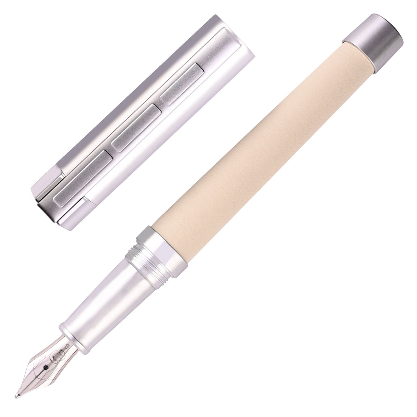 Staedtler Premium Corium Simplex Fountain Pen - Beige Leather CT 1
