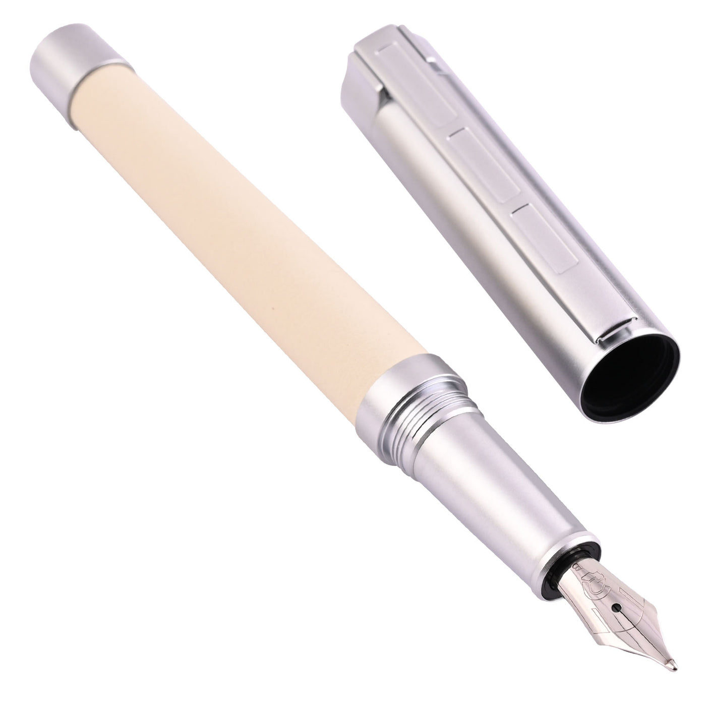 Staedtler Premium Corium Simplex Fountain Pen - Beige Leather CT 3