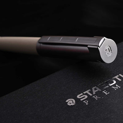 Staedtler Premium Corium Simplex Fountain Pen - Beige Leather CT 12