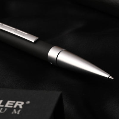 Staedtler Premium Corium Simplex Ball Pen - Anthracite Leather CT 9