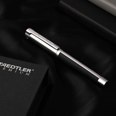 Staedtler Premium Corium Simplex Fountain Pen - Anthracite Leather CT 11