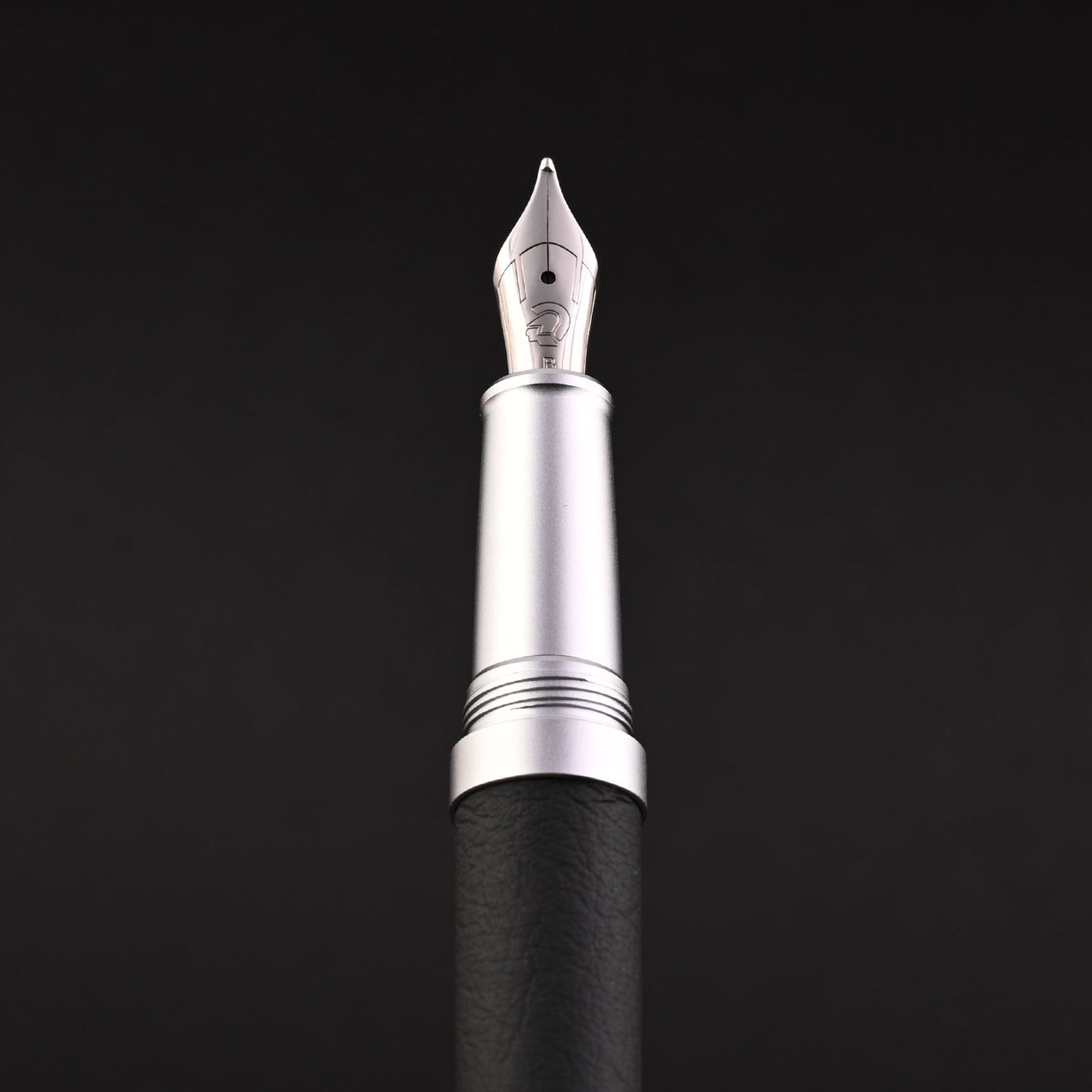 Staedtler Premium Corium Simplex Fountain Pen - Anthracite Leather CT 6