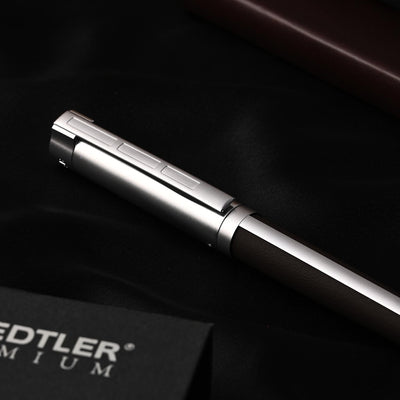 Staedtler Premium Corium Simplex Fountain Pen - Brown Leather CT 11