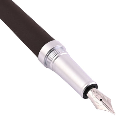 Staedtler Premium Corium Simplex Fountain Pen - Brown Leather CT 2