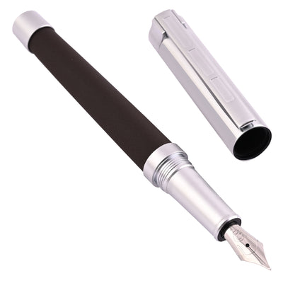 Staedtler Premium Corium Simplex Fountain Pen - Brown Leather CT 3
