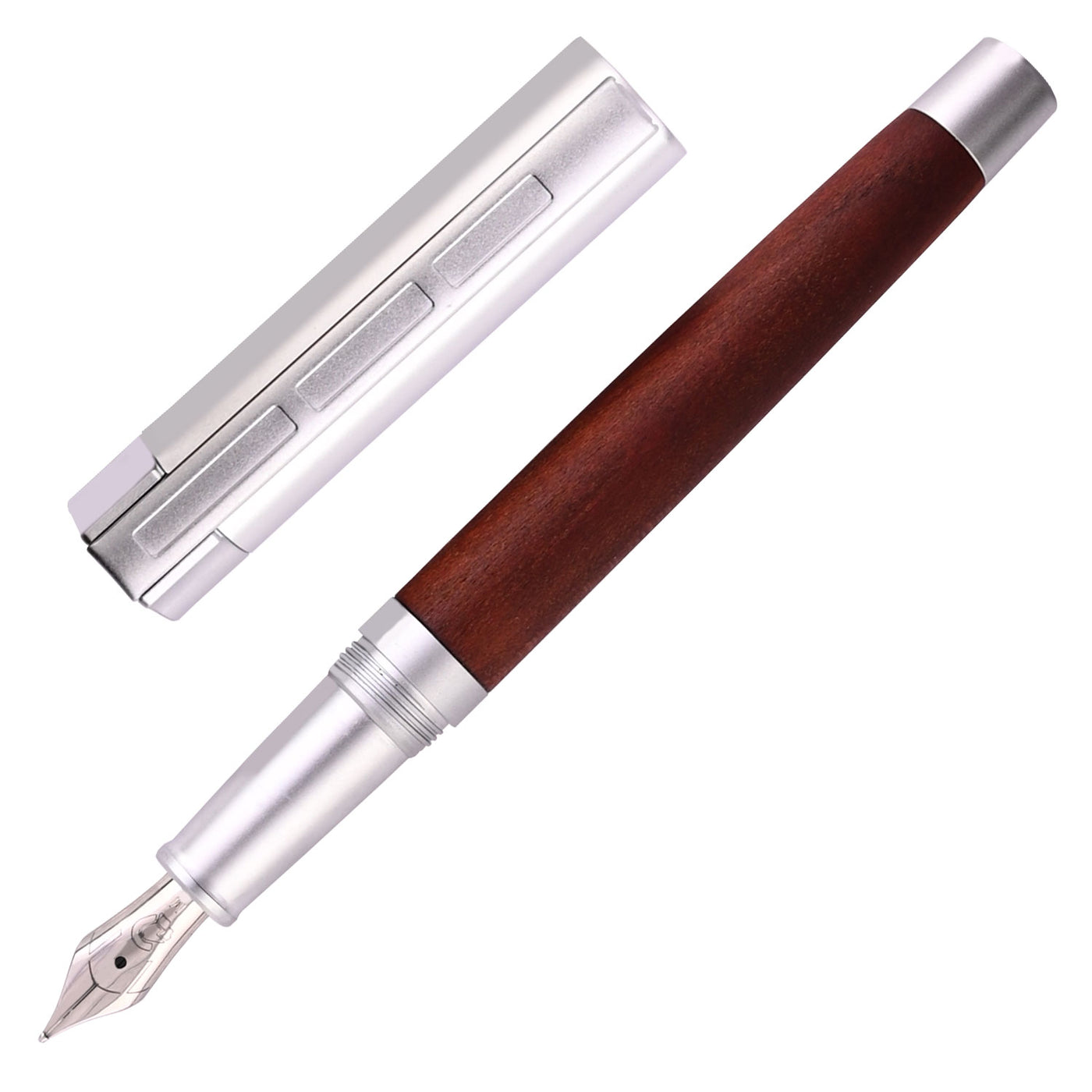 Staedtler Premium Lignum Fountain Pen - Plum Wood CT 1