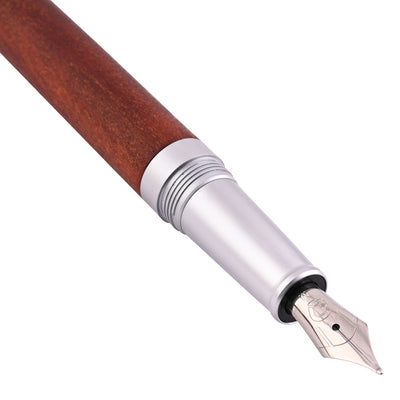 Staedtler Premium Lignum Fountain Pen - Plum Wood CT 2